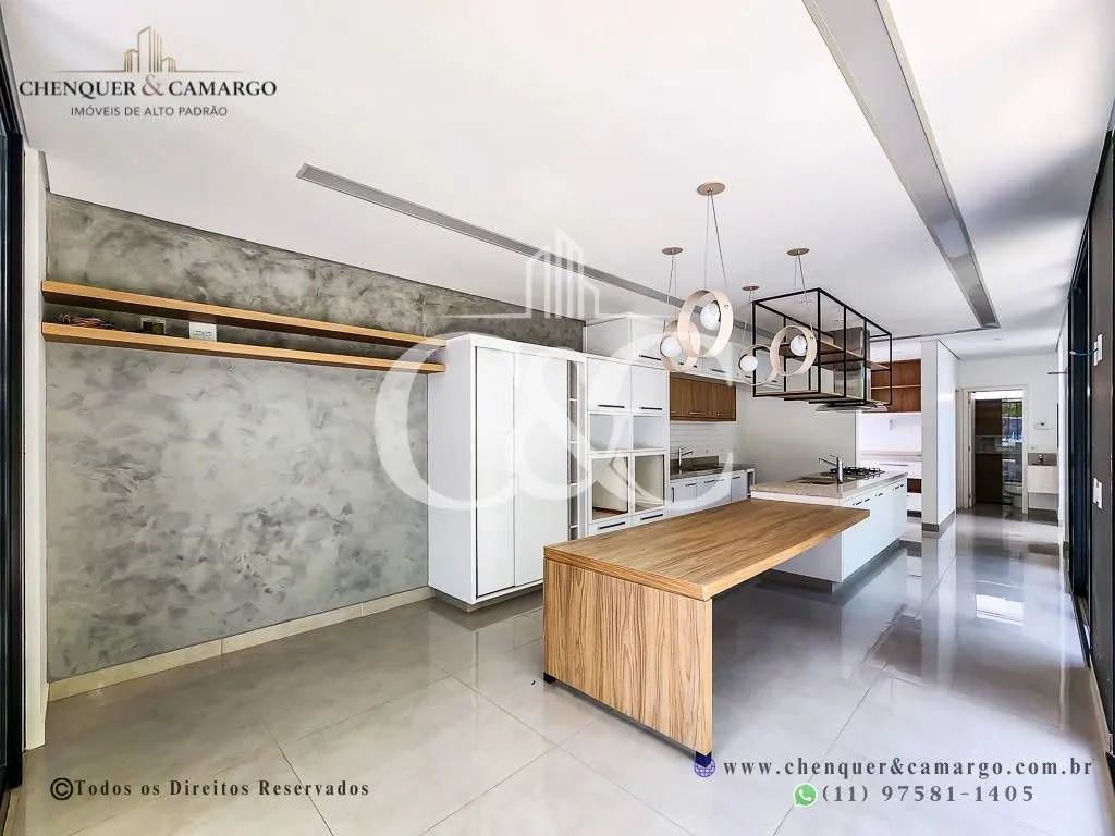 Imagem Casa à venda no Brisas da Mata Jundiaí, 283m², elevador, 3 suítes e piscina aquecida