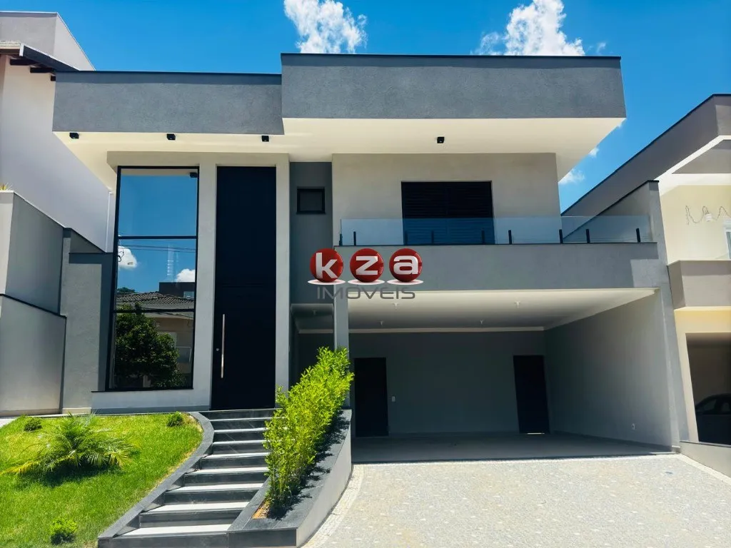 Imagem Casa de alto padrão a venda no Condomínio Portal do Jequitibá em Valinhos-SP: 4 quartos, 3 suítes, 4 vagas de garagem, 244m² de área.