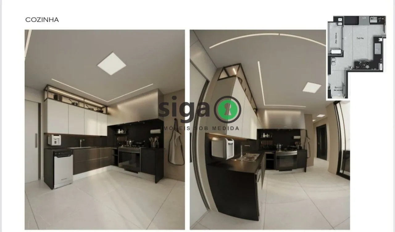 Imagem Apto à Venda com 176m², com 3 suites, 2 vagas na Vila Olímpia, no contrapiso, recém entregue