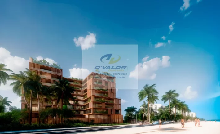 Imagem Vendo apartamentos em construção, de 51m² à 59m², com 2 quartos sendo 1 suíte, sala para 2 ambientes e 1 vaga