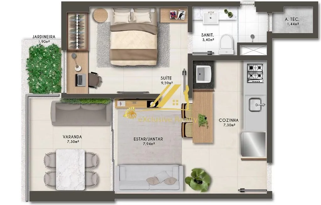 Imagem Apartamento RESIDENCIAL em Salvador - Bahia, Graça