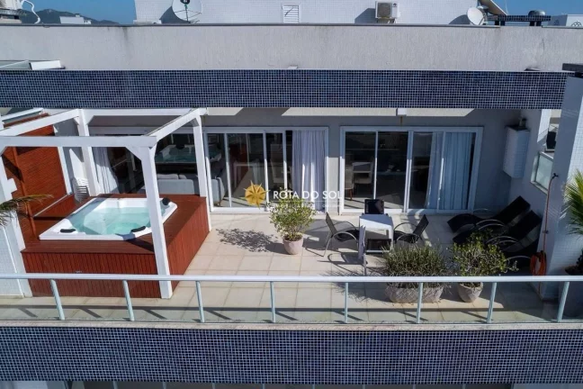 Imagem Mar de Fora Residencial Cobertura Duplex Jacuzzi à venda Praia Mariscal Bombinhas SC