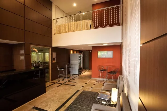 Imagem Flat disponível para venda no Condomínio Edifício The Town Flat Service, com 33m², 1 dormitório e 1 vaga