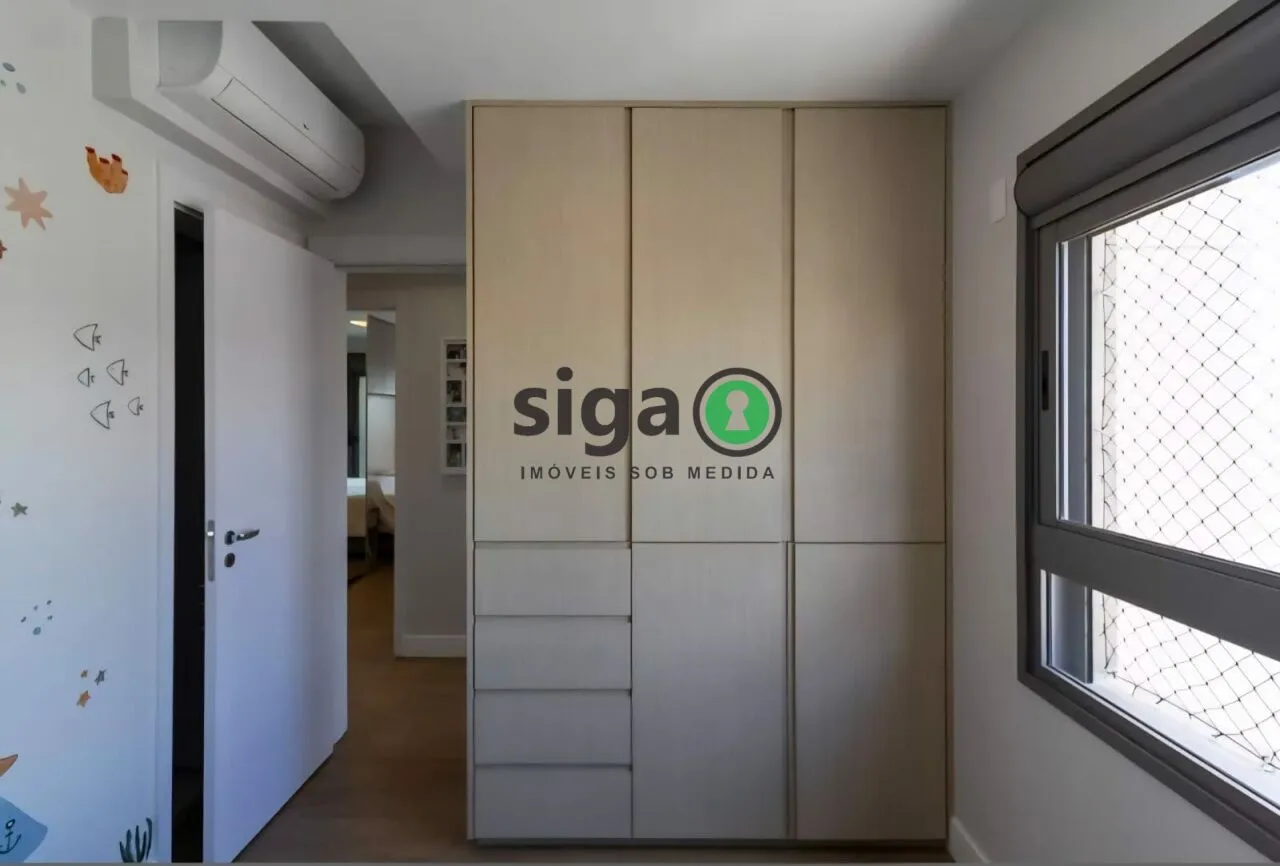 Imagem Apartamento Reformado à Venda no Campo Belo - 125 m² - 3 Suítes - 2 Vagas - Alto Padrão
