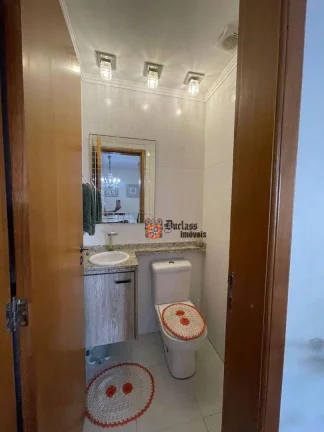 Imagem Apartamento com 3 dormitórios à venda, 123 m² por R$ 800.000 - Vila Guilhermina - Praia Grande/SP