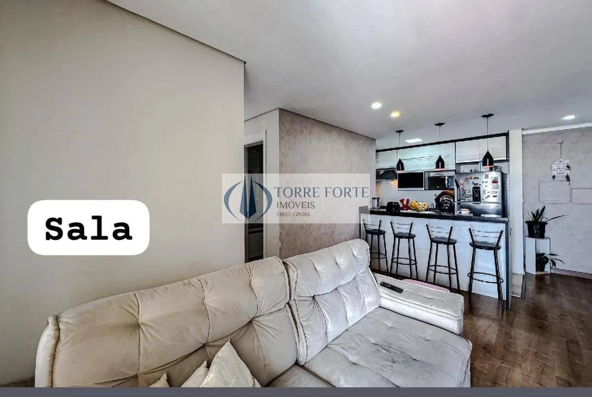 Imagem Apartamento de 71m², 3 dormitórios e 1 vaga próximo ao parque Belém