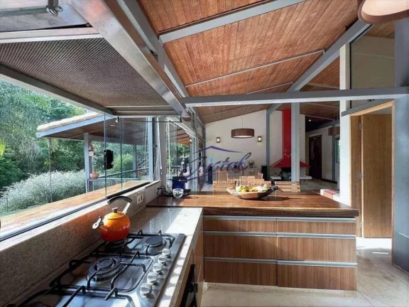 Imagem Linda casa térrea e contemporânea - Condomínio Reserva do Peroba