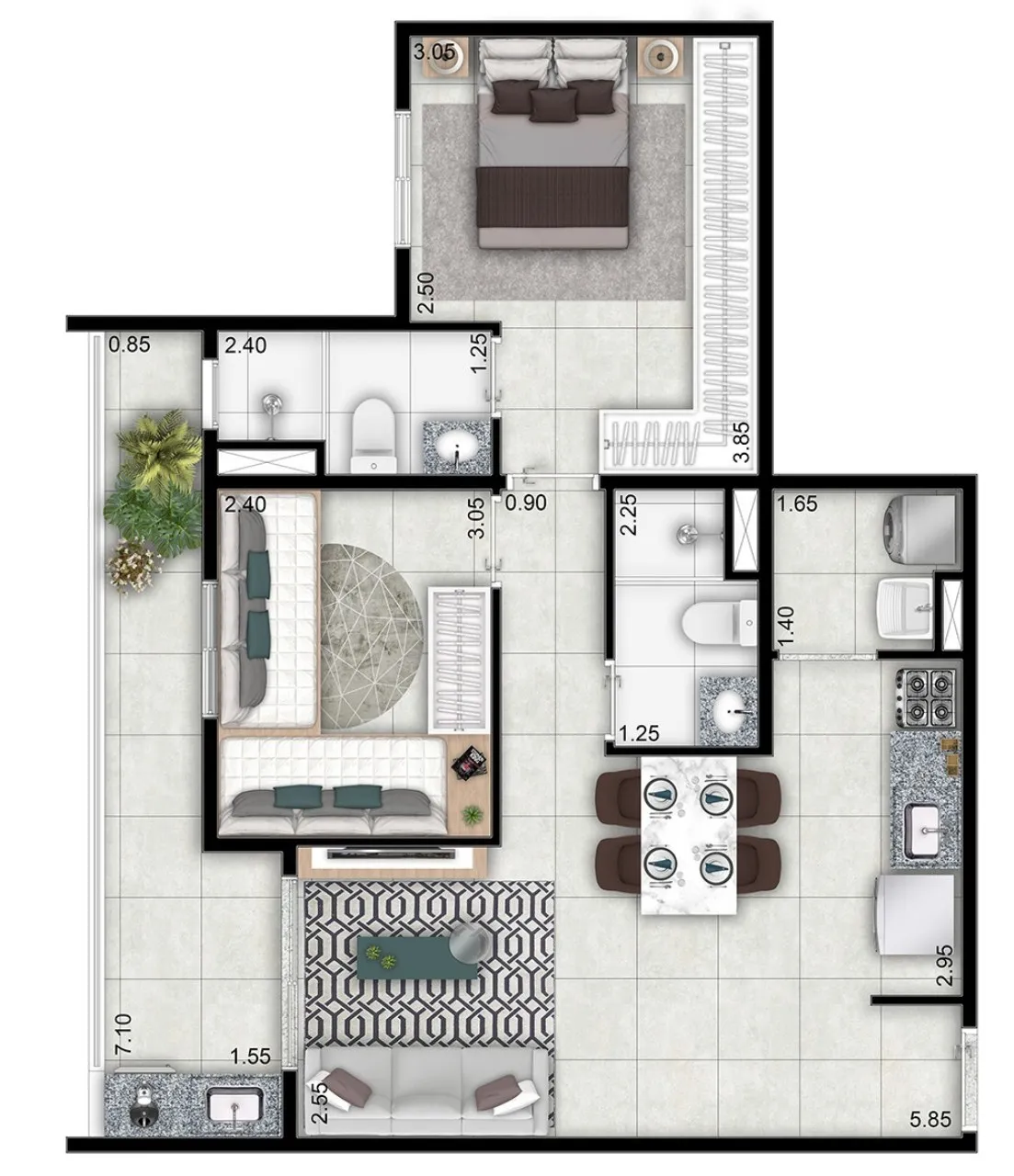 Imagem APARTAMENTO RESIDENCIAL em São Paulo - SP, Aclimação