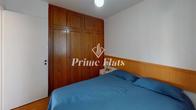 Imagem Flat disponível locação no Saint Thomas Residence Service no Jardim Paulista, com 50m², 2 dormitórios e 1 vaga