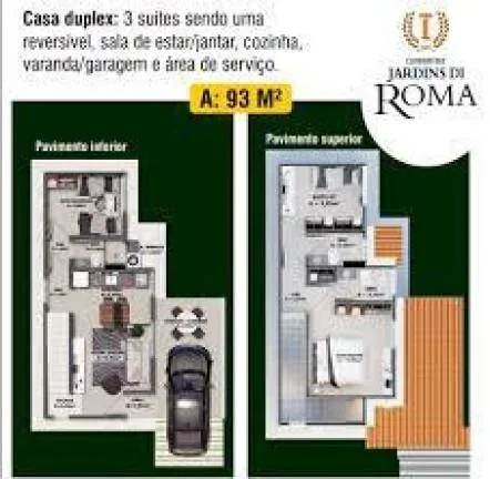 Imagem Casa em Condomínio para Venda em Teresina, Pedra Mole, 3 dormitórios, 3 suítes, 3 banheiros, 2 vagas