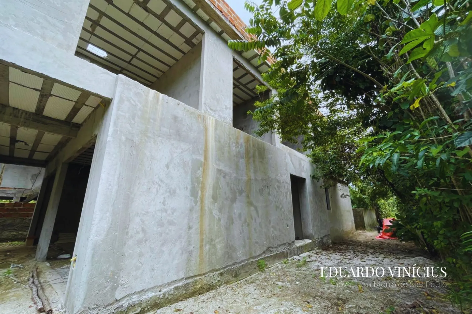 Imagem Vila do Coco - Casa de Alto Padrão em Construção na Quarta Praia do Morro de São Paulo