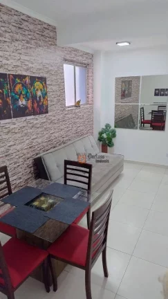 Imagem Apartamento com 1 dormitório à venda, 50 m² por R$ 530.000 - Boqueirão - Santos/SP