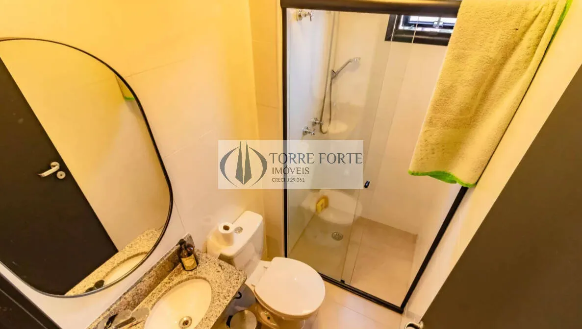 Imagem Lindo apartamento com 50m², 2 dormitórios sendo 1 suíte, 1 vaga de garagem