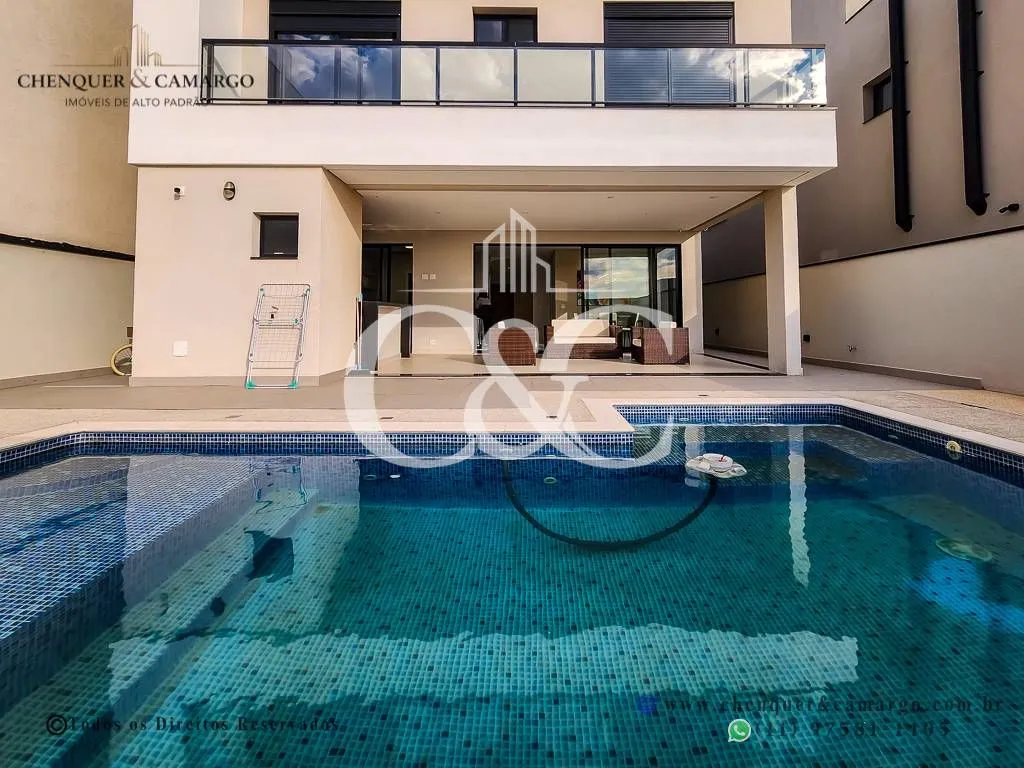 Imagem Casa à Venda no Condomínio Brisas do Lago, Jardim Novo Mundo, Jundiaí - 304M² Construídos, Piscina Face Norte