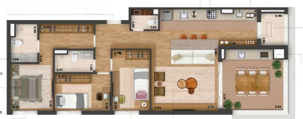 Imagem Flat à venda, 25 m² por R$ 252.943,00 - Manaíra - João Pessoa/PB