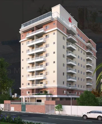 APARTAMENTO COM 54.84 m² - GUILHERMINA - PRAIA GRANDE SP