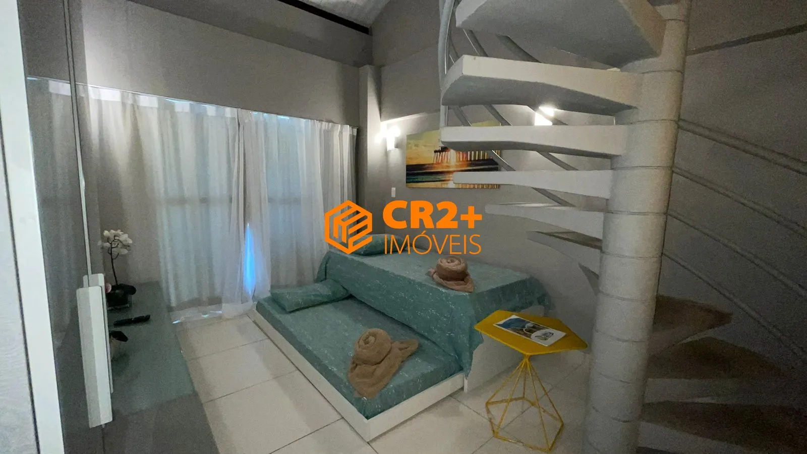 Imagem Vendo Flat com loft 54m² - 2 quartos em Porto de Galinhas MOBILIADO com Varanda