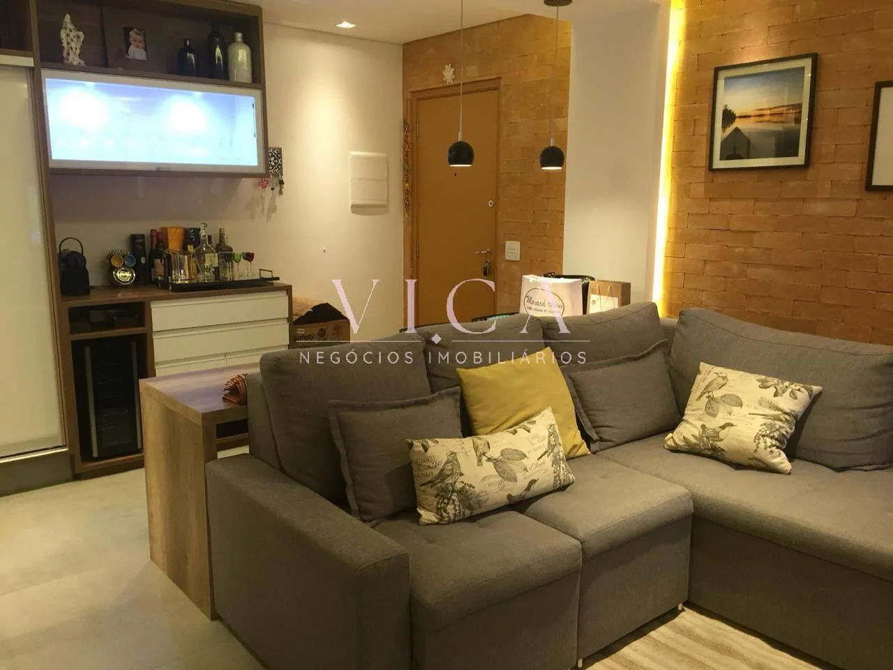 Imagem Alphaville | Alphasitio 72m² 2 dorms, 1 suíte, andar alto, varanda gourmet