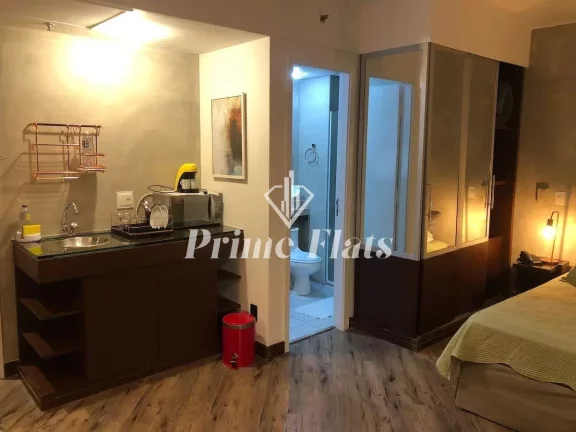 Imagem Flat disponível para locação no Meliá Ibirapuera, com 26m², 1 dormitório e 1 vaga de garagem