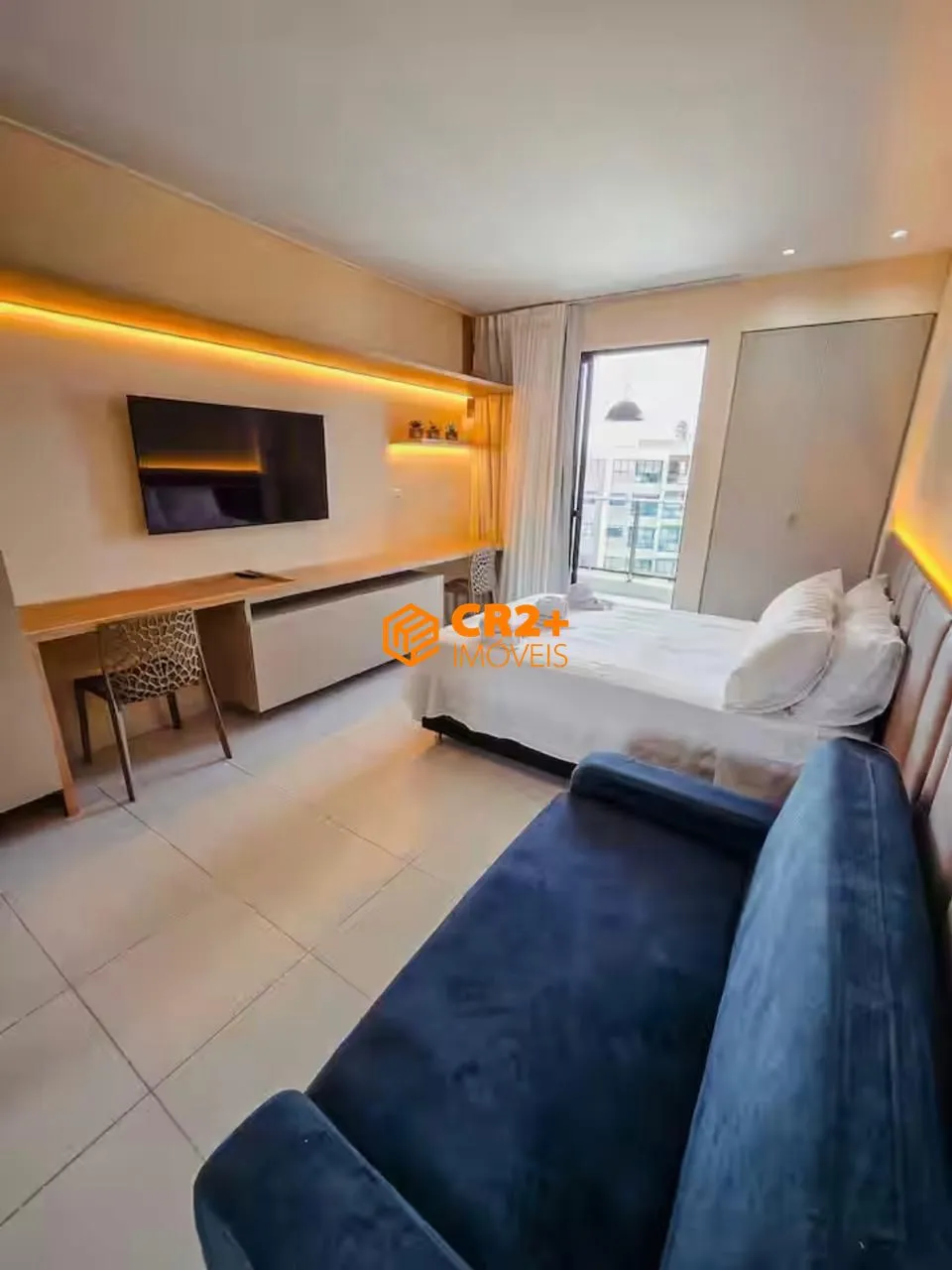Imagem Vendo Flat em Muro Alto Porteira fechada, Padrão Pernambuco Construtora