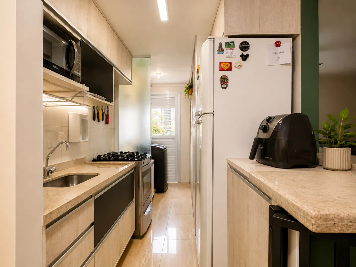Imagem Apartamento para venda em Vila Gumercindo com 2 quartos, sendo 1 suíte, 57m2
