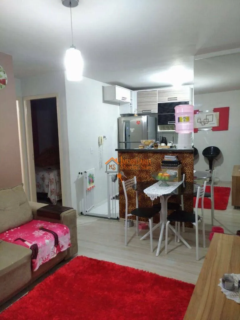 Imagem Apartamento com 2 dormitórios à venda, 45 m² por R$ 245.000,00 - Água Chata - Guarulhos/SP