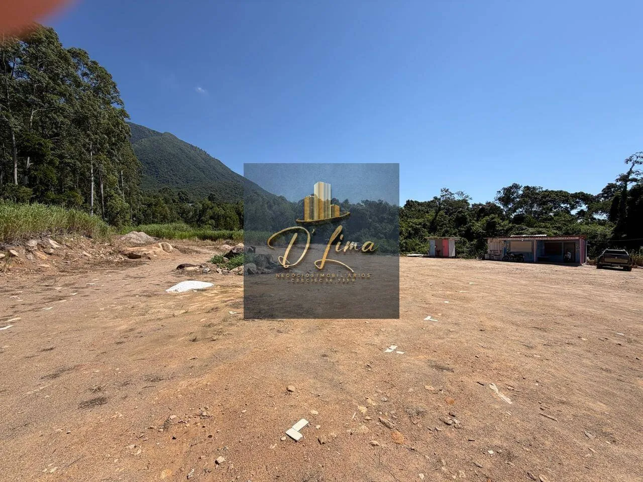 Imagem Vendo terreno estacionamento da cachoeira do jarrão SC