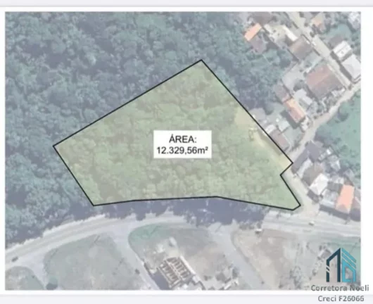 Foto do imóvel Terreno com 12.329,56m², (possível parcelamento) residência ou galpões, em São Francisco do Sul SC
