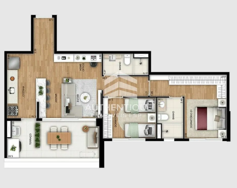 Imagem SIGNATUR - Parque Imperial Saúde - Apartamento à venda no bairro Saúde - São Paulo/SP, Zona Sul