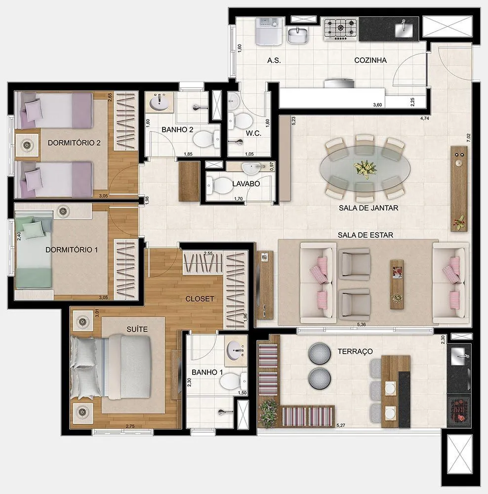 Imagem Apartamento Para Venda ou Locação no CIDADE MAIA!!!