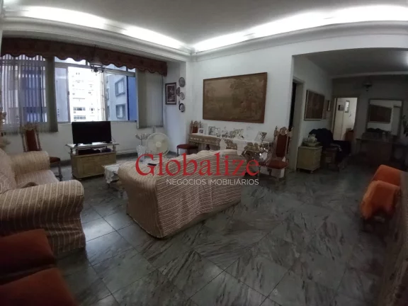 Imagem Apartamento à venda com 176m², 3 quartos, 1 suíte, 2 vagas no Gonzaga em Santos por R$799.000,00