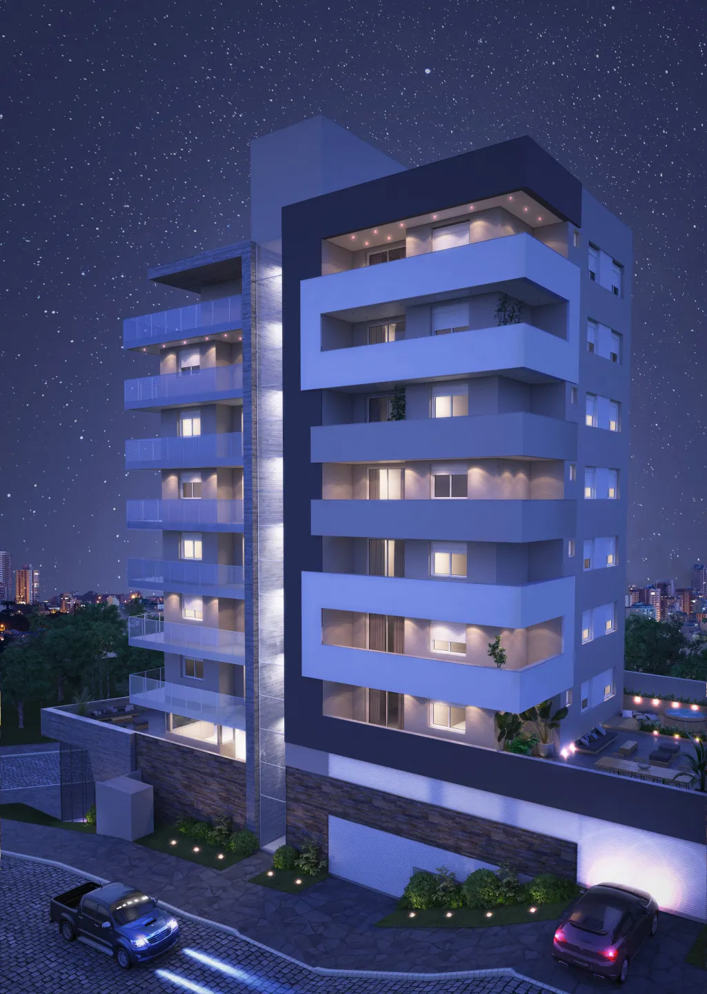 Imagem Apartamento à venda em Caxias do Sul, Nossa Senhora de Lourdes, com 3 quartos, 92.35m2