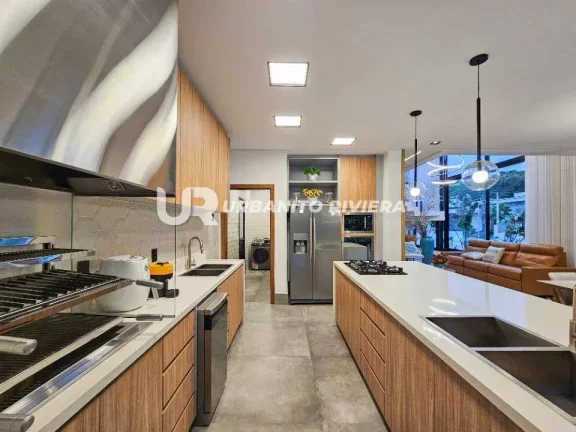 Imagem Casa moderna à venda na Riviera de São Lourenço Alto padrão e design icônico