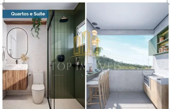 Imagem Lançamento 2 quartos com suíte na Zona Norte de São José dos Campos