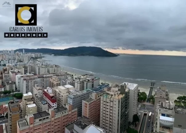 Imagem Belíssimo apartamento vista mar em Santos, com 380m², design diferenciado,