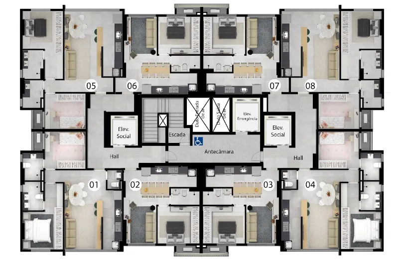 Imagem Apartamento à venda no bairro Setor Leste Universitário - Goiânia/GO