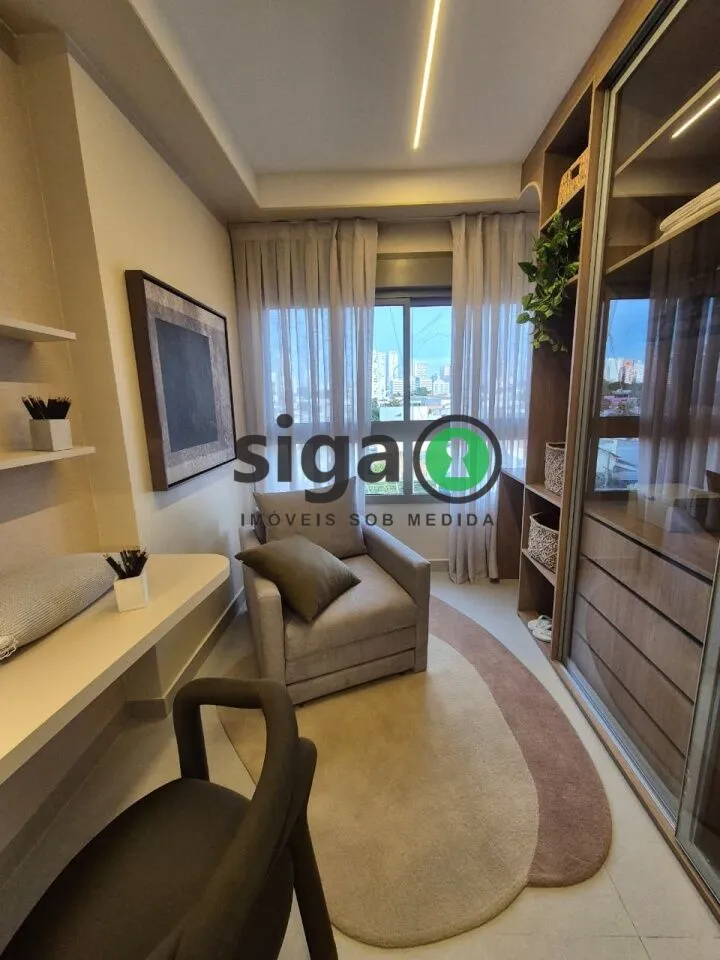 Imagem Apartamento 2 dorms e 1 vaga na Chácara Santo Antônio - Rooftop com 3 Andares de Lazer