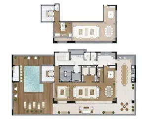 Imagem CONDOMÍNIO MARQUISE IBIRAPUERA , APARTMENT IN SAO PAULO, apartment in sao Paulo Brazil, apartamento 4 quartos em Ibirapuera São Paulo SP