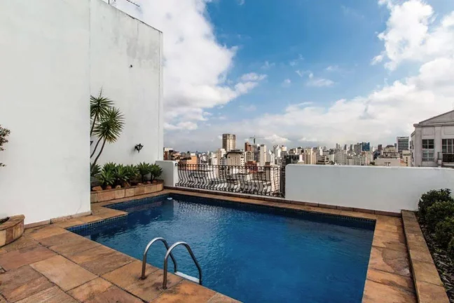 Imagem Flat disponível para venda no Saint Régis no Jardim Paulista, com 90m² ,1 dormitório e 1 vaga de garagem