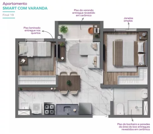 Imagem Apartamento à venda no bairro Sacomã - São Paulo/SP