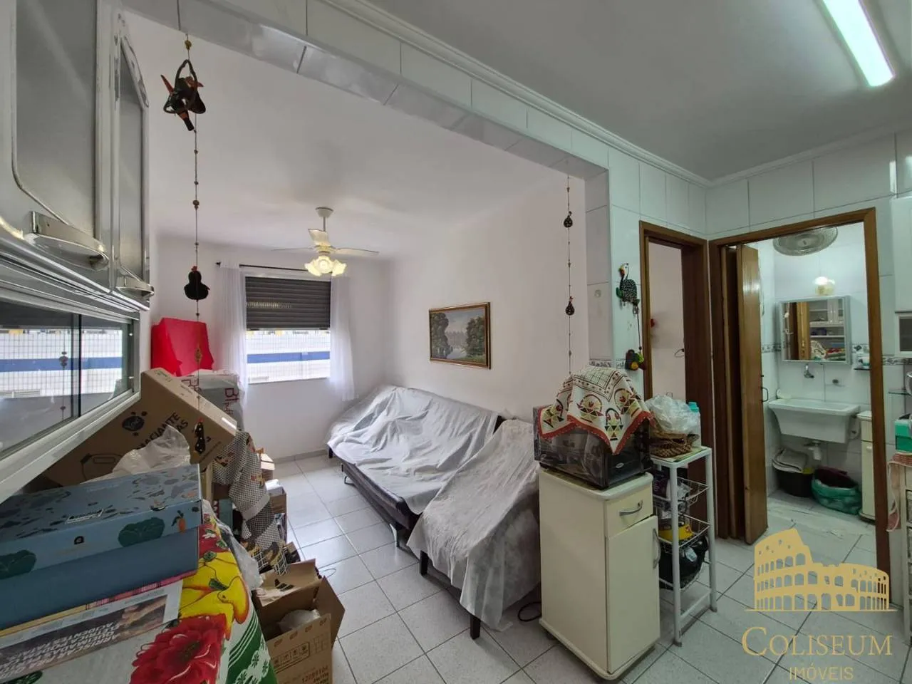 Imagem Apartamento com 2 dormitórios à venda, 50 m² por R$ 287.000,00 - Canto do Forte - Praia Grande/SP