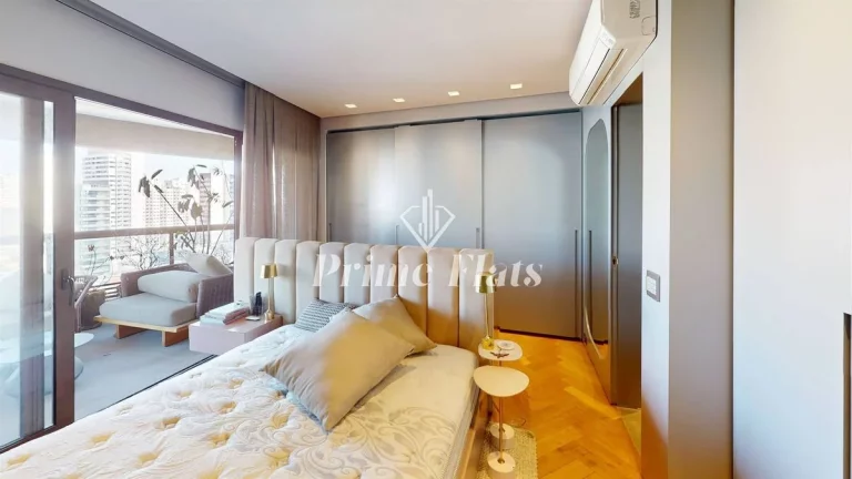 Imagem Flat disponível para locação no Cyrela by Pininfarina no Itaim Bibi, com 98m², 1 dormitório e 1 vaga