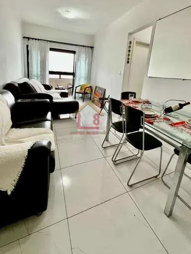 Imagem Apartamento para alugar em Praia Grande, Maracanã, com 1 quarto, 62m2