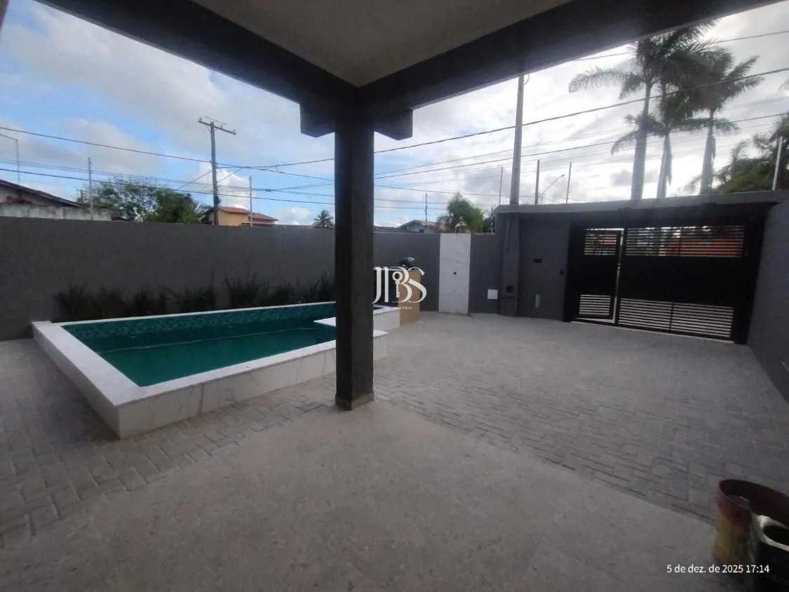 Imagem CASA NOVA COM PISCINA À VENDA NO JARDIM DAS PALMEIRAS EM ITANHAÉM