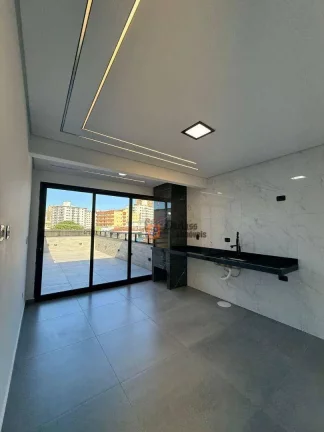 Imagem Sobrado com 4 suítes à venda, 204 m² por R$ 1.690.000 - Boqueirão - Praia Grande/SP