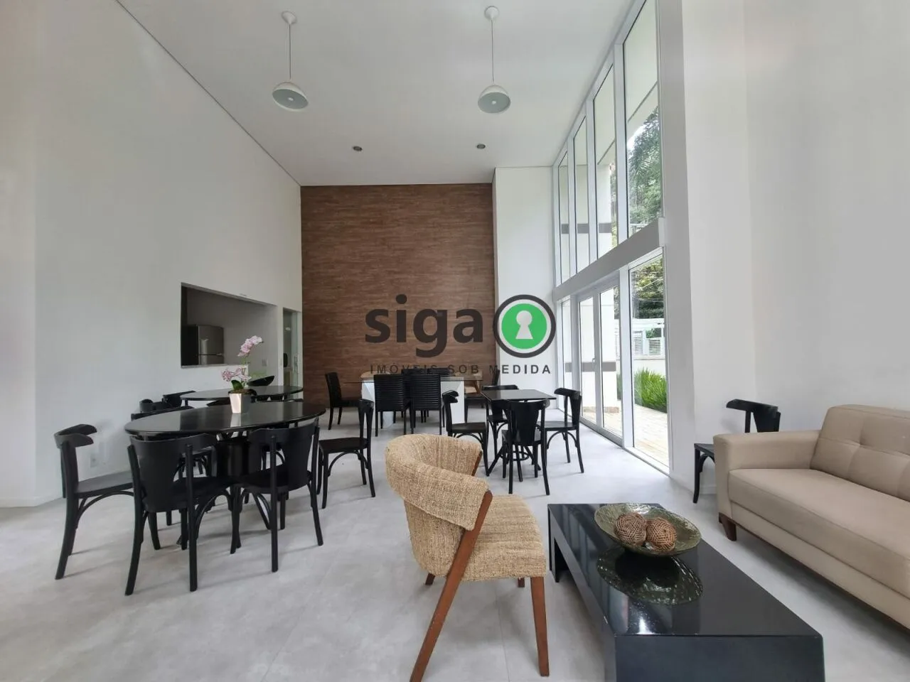 Imagem 65 metros com 2 suites no Panamby