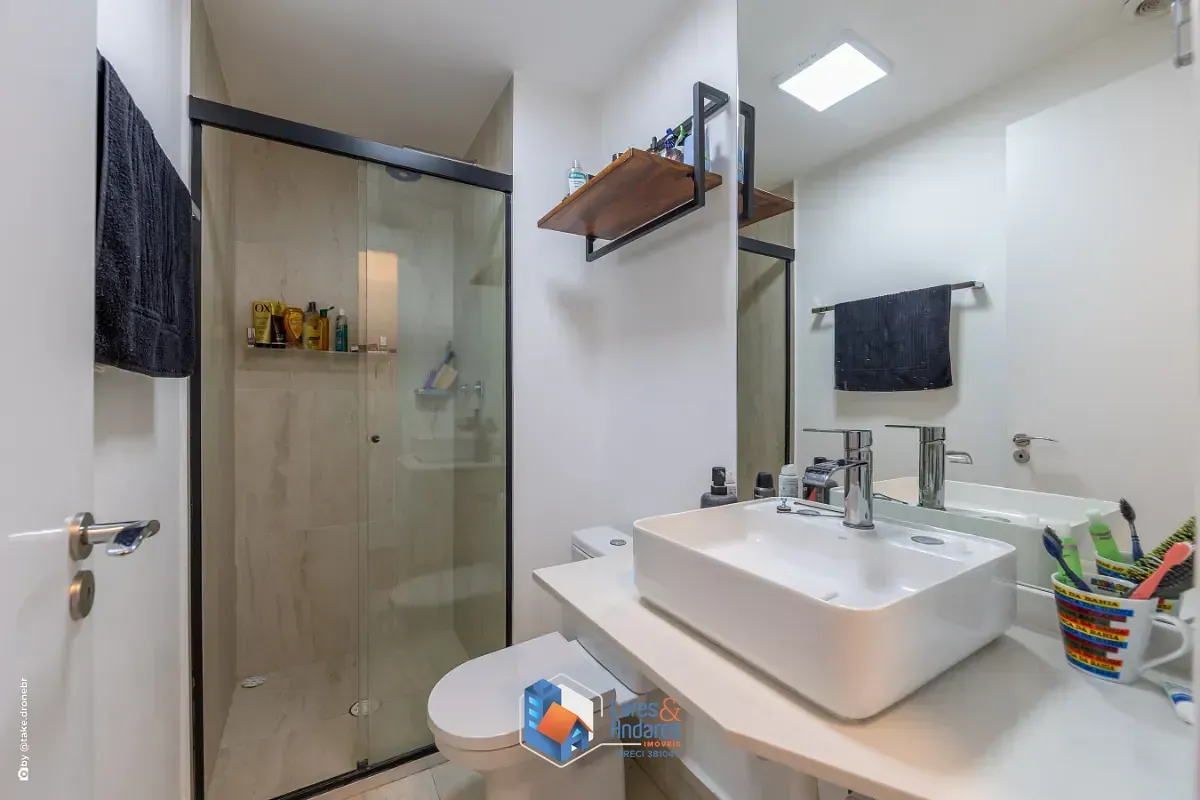Imagem Apartamento para venda em Chácara Santo Antônio (Zona Sul) com 2 quartos, sendo 1 suíte, 58m²