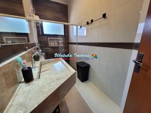 Imagem Linda casa com piscina em condomínio fechado em Ubatuba