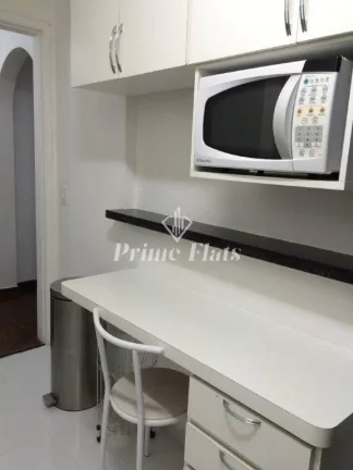 Imagem Flat para locação no Condomínio do Edifício Flat Service Augusta com 80m², 1 dormitório e 1 vaga de garagem
