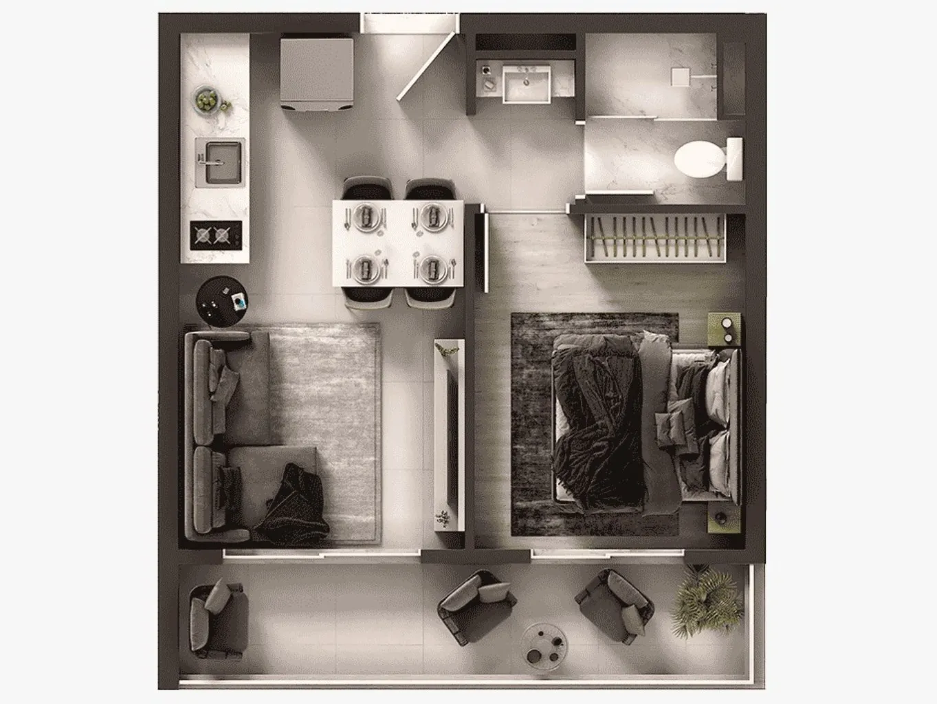 Imagem APARTAMENTO RESIDENCIAL em São Paulo - SP, Morumbi